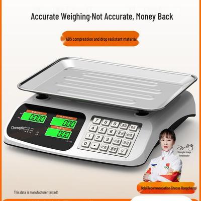Commercial 30kg Kitchen Scale: Electronic Household Food Weighing Scale
