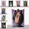 Thick Billie Eilish Blanket Double Sided Fuzzy Blanket Bedroom Supplies Lounge