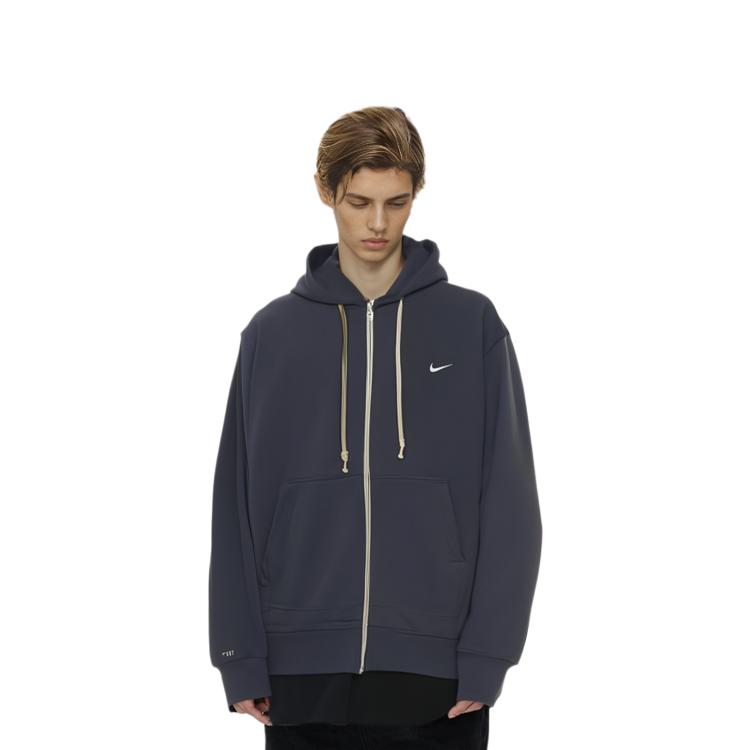 Nike As M Nk Df Std Issue Fz Hoodie Jackets & Coats Men's Blue DQ5817-437