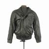 Genuine Leather Full-zip Double Riders Jacket Size 42 Men L black(USED)