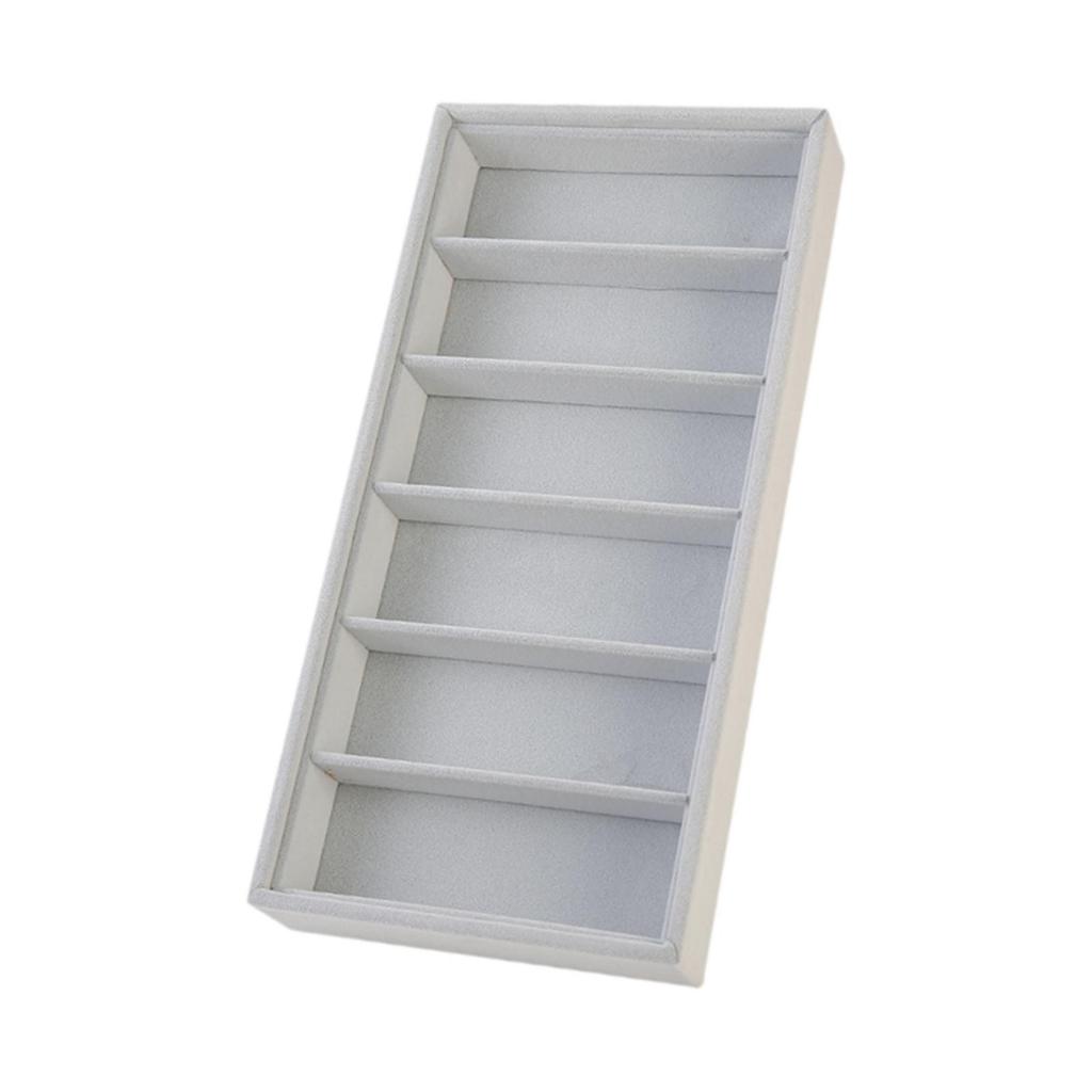 Brillenetui, Sonnenbrillen-Organizer, Leicht, Vielseitig, Samtausgekleidetes Schmuck-Organizer-Tablett