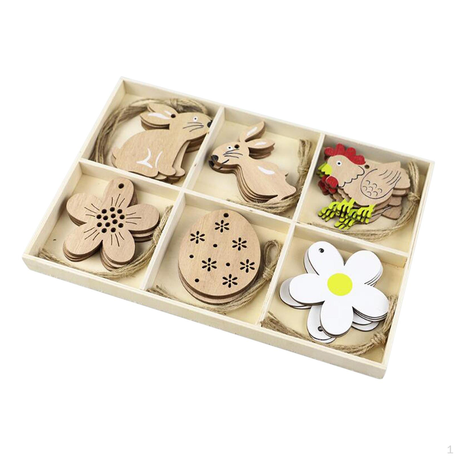 

Easter Pendant SlicesDIY Ornaments en forParty Supplies Holiday Hanging Decorations Multi Shape