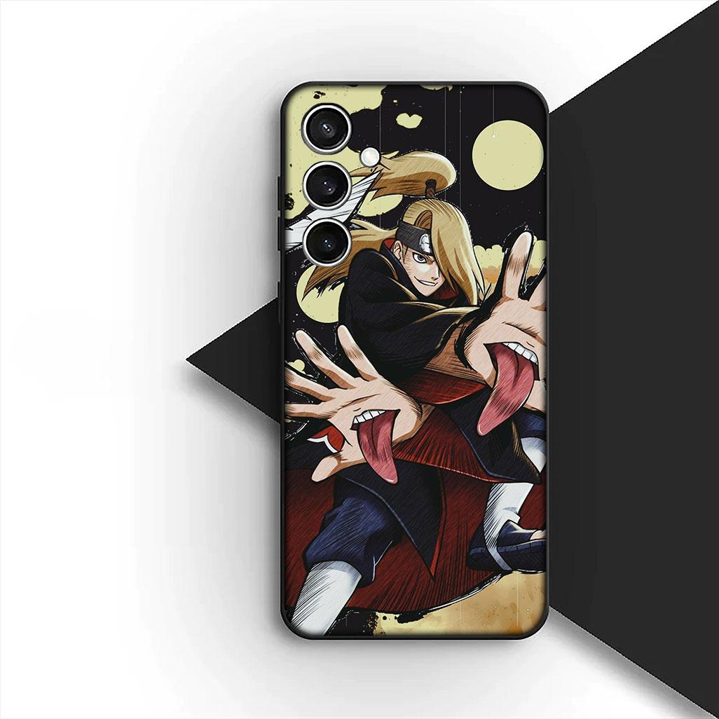 

Soft Cover for Samsung Galaxy S24 S25 S23 FE Ultra Plus S7 Edge S25+ S23+ A56 5G Casing Phone Case Narutos Uchiha Sasuke Deidara Galaxy S23+