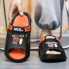 Fashion Smile Pop Casual Men Clogs Slippers Band Summer Slippers Outdoor Non-slip Beach Cozy Men Shoes Soft EVA Home Breathable Slippers