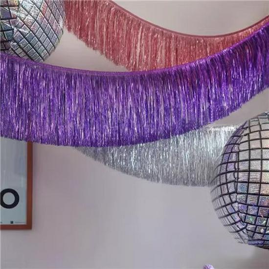 Handmade Raintree Curtain Tassel for Birthday, Party, Anniversary, or Stage Decoration.