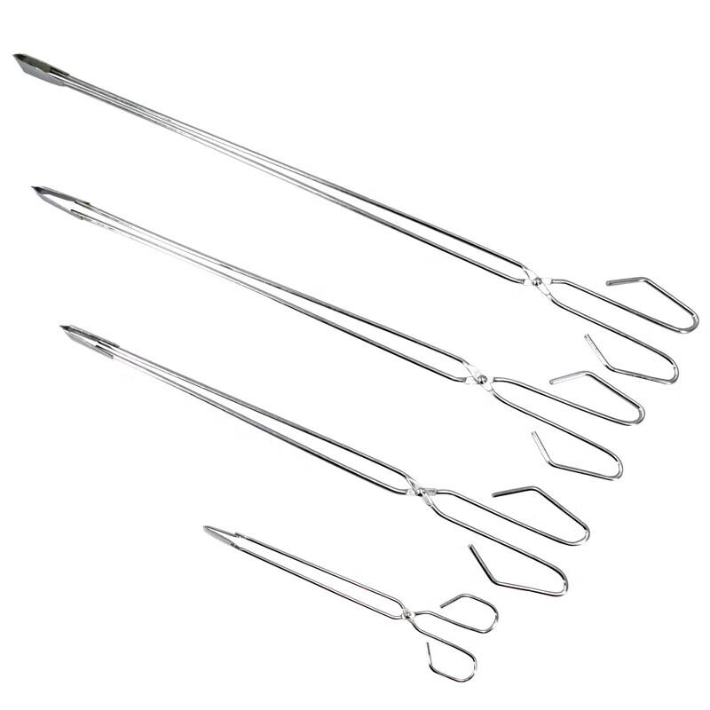 Haisidike Extended Stainless Steel Grabber Tongs