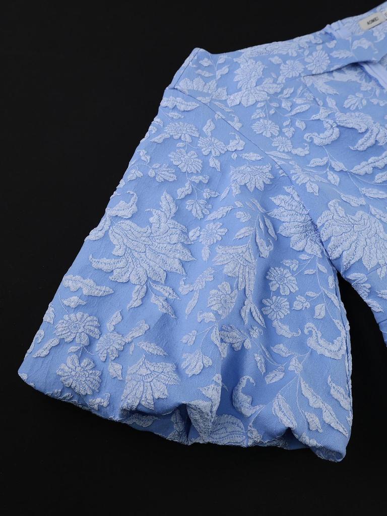 Jacquard Rüschen Bodycon Kleid in Übergröße - Elegantes Schlankmachendes Party-Outfit