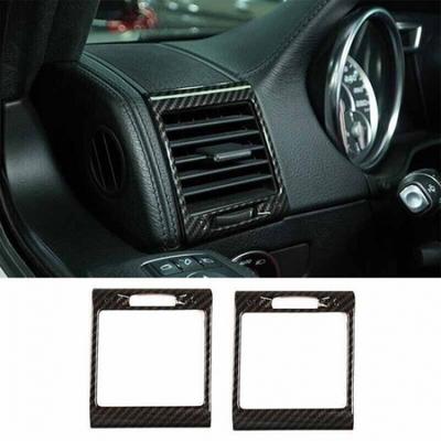 For Benz G-Class 13-2018 Car Console L&R ABS Carbon Fiber Vent Cover Air Outlet