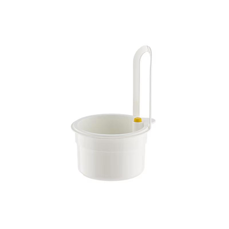 2IN1 Sink Drain Basket Faucet Hanging Filter Bag Adjustable Automatic Dumping Basket Sink Sponge Rack Kitchen Waste Collector
