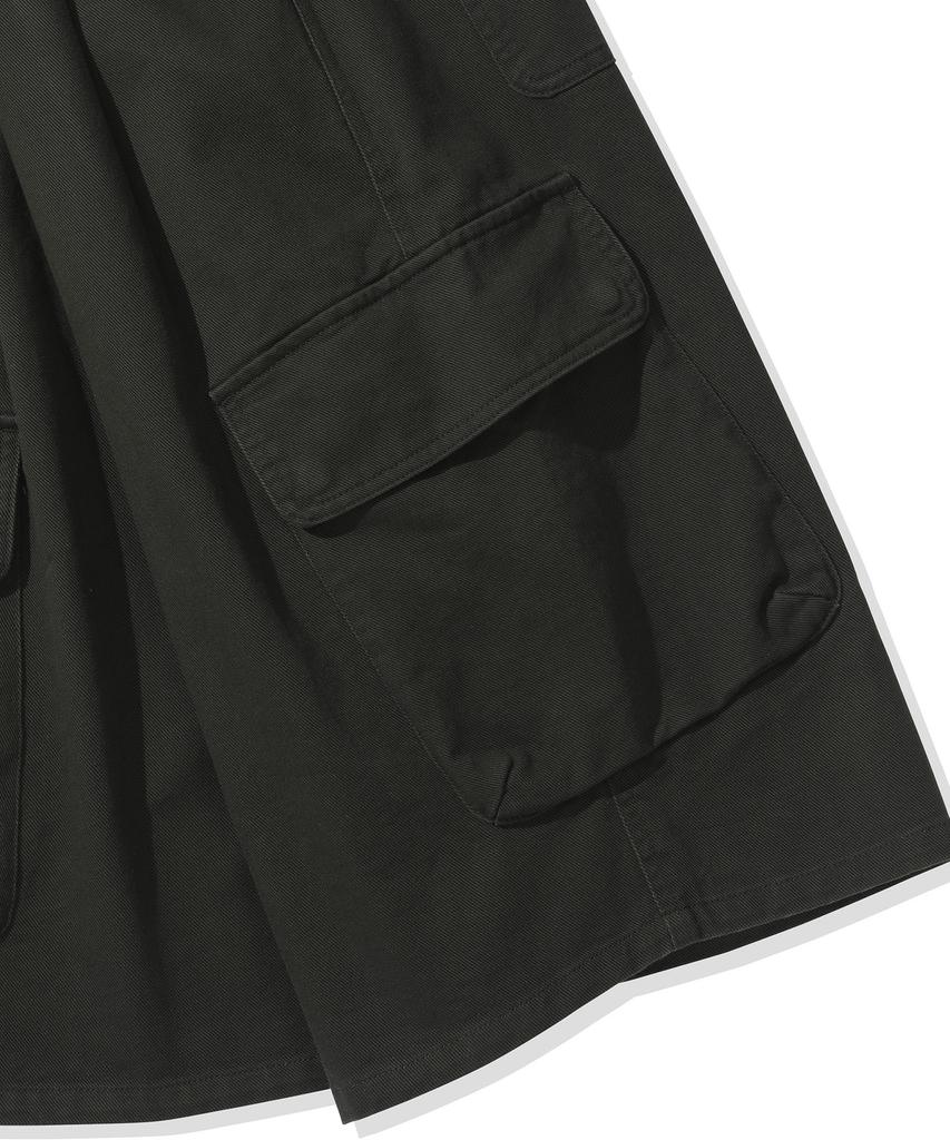 CGP 8-Part Bermuda Cotton Shorts - Charcoal