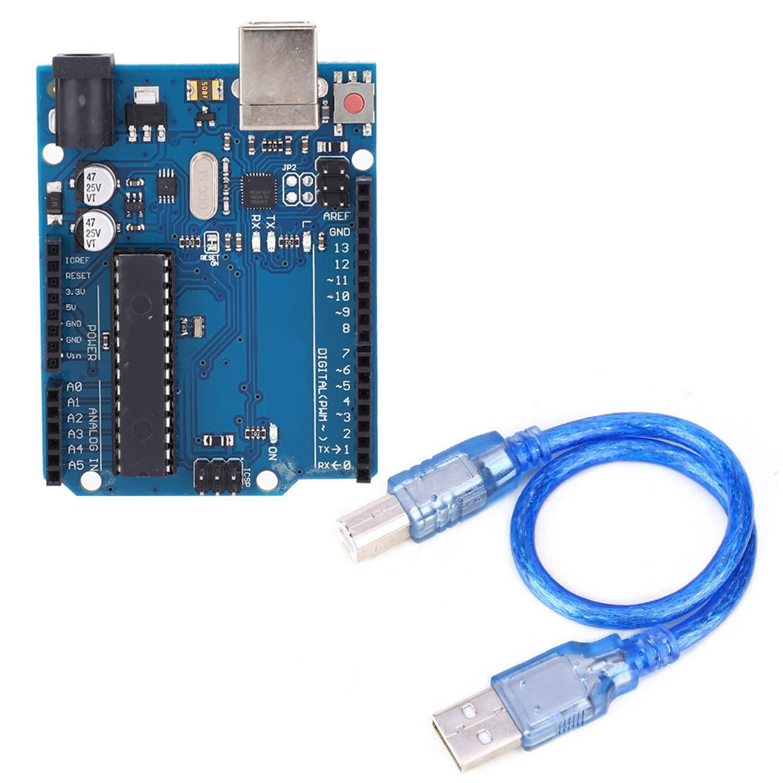 

Розробна плата однокристального мікрокомп ютера R3 з USB-кабелем 328P/16U2