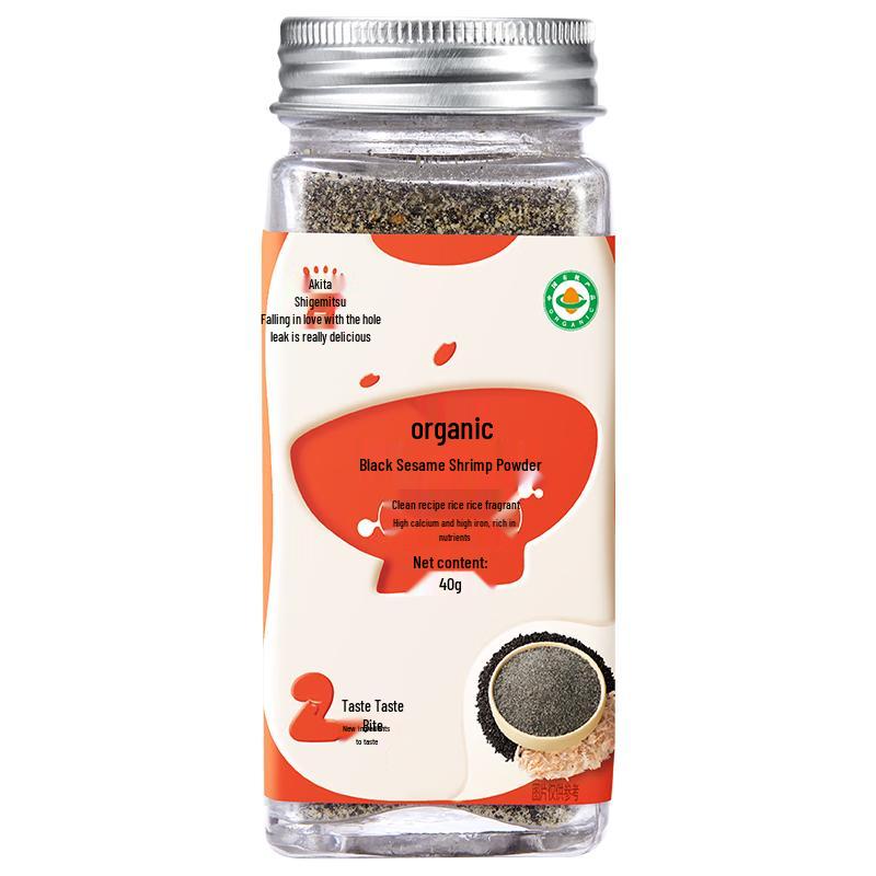 Akita Manman Organic Black Sesame Baby Seasoning Powder