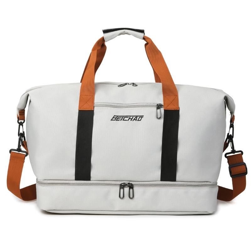 Cross-border Travel Bag Dry and Wet Separation Fitness Bag Short-distance Sports Portable Boarding Bag Outdoor Luggage Storage Bag