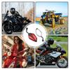 Electric Scooter Rearview Mirror Motorbike Rear View Mirror Handlebar Side Mirrors For Motorcycles Motorbike Supplies