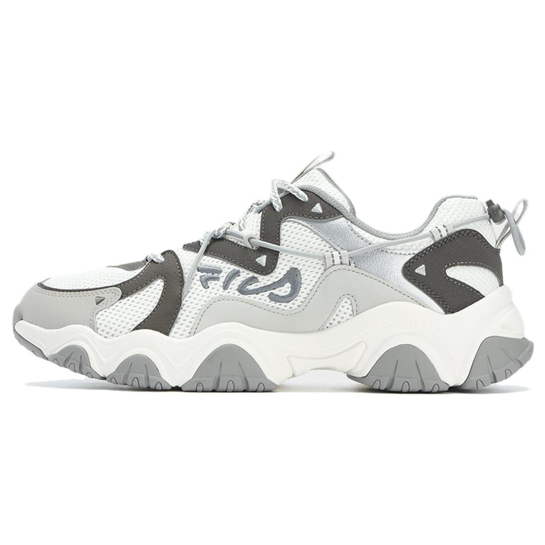 FILA Fluid 4 Sneakers White Grey Silver F12M332113FSB 40