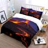 Erupting Volcano and Lava. Bedding Sets Duvet Cover Sets Duvet Covers Pillowcases(1*Duvet Cover 2*Pillowcases Without Duvet Insert)
