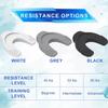 U Shape Facial Jaw Exerciser And Neck Toning Jawline For Men Women Face Muscle Trainin Resistance Double Chin Silicone Exercise