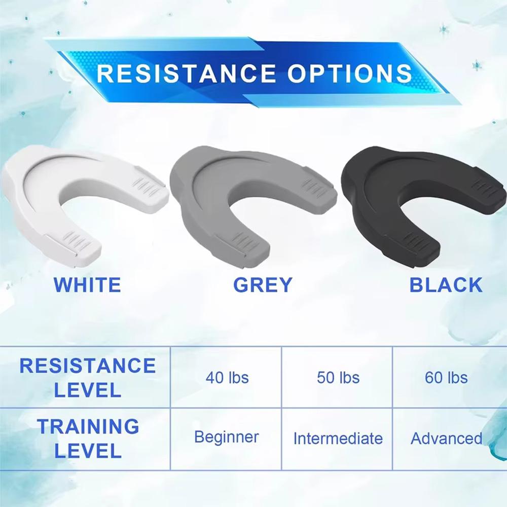 U Shape Facial Jaw Exerciser And Neck Toning Jawline For Men Women Face Muscle Trainin Resistance Double Chin Silicone Exercise