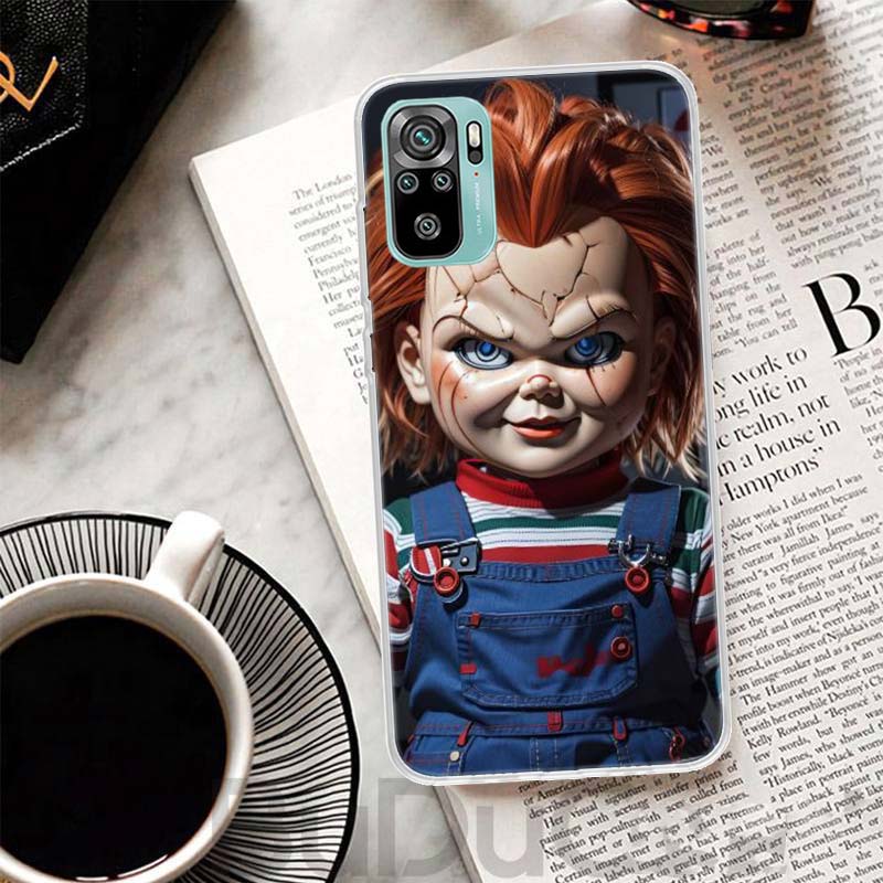 Chucky Doll Horror Movie Cover For Xiaomi Redmi Note 10 9S 9 8T 8 Pro 7 5 Mi 9T 10T 11T 12T 11 12 Lite 12X A3 A2 A1 Print Coque