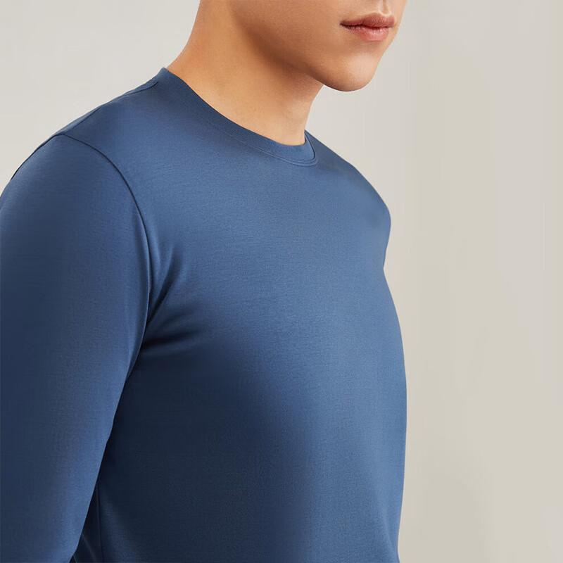 YOUNGOR Men's Breathable Long Sleeve T-Shirt