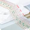 1Meter Stainless Steel Chain Boho Colorful Cube Square Crystal Beads Chain for DIY Necklaces Bracelets Holiday Jewelry Making