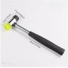 1Pc 25mm Double Face Soft Tap Rubber Hammer for Multifunctional Hand Tool Hard Plastic and Non Slip Plastic Grip Perfect Tool