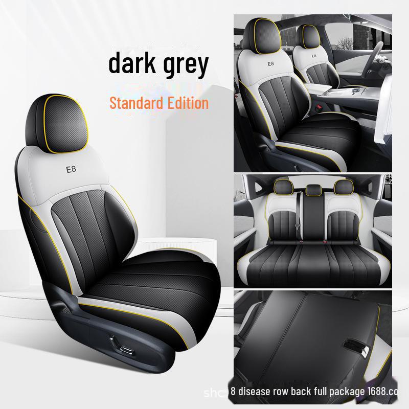 All-Season Geely Galaxy E8 Custom Seat Covers: Fully Wrapped Interior Cushion