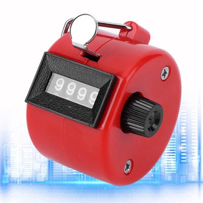 Handheld Tally Counter 4-Digit Number Count Clicker Counter Hand Counter for Counting Knitting Coaching Golf Fishing
