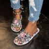 Plus-size Flat Sandals for Women, Women's Slip-on Shoes, Women's Slippers