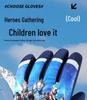 Ultraman Kids' Winter Ski Gloves: Warm, Waterproof, Velvet-Lined for Cold Protection