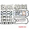VQ20DE Engine Full Head Gasket Seal Kit for Nissan Maxima Altima Teana QX A32 A33 CEFIRO 2.0L V6 Rebuilding Overhaul