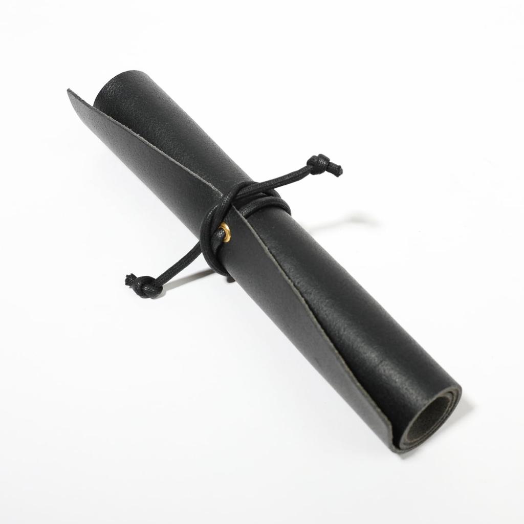 SASURA Foldable Mouse Made in Business Mobile Pad, Cowhide, Japan, Travel, Trip,