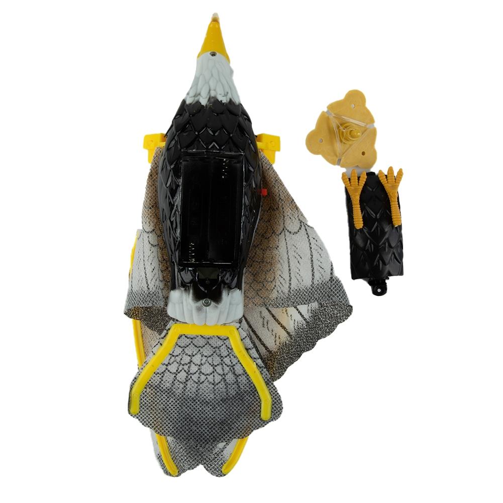 Realistic Falcon/Hawk Bird Scarer for Gardens - 42cm X 24cm Plastic Deterrent