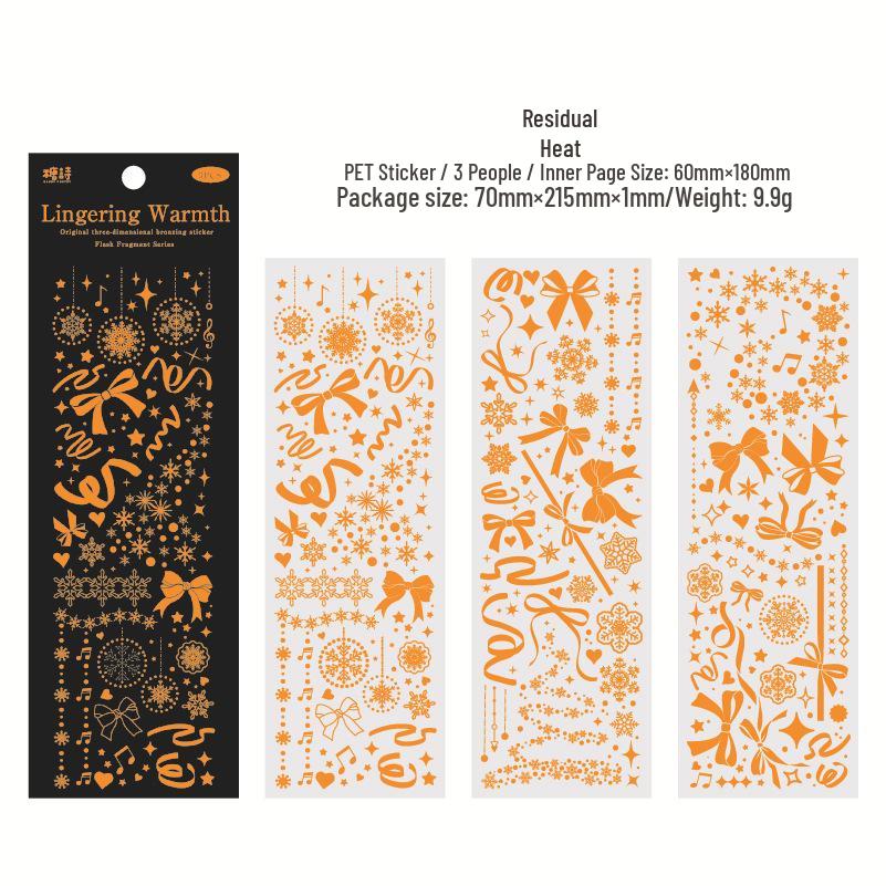 

Gold Glitter 3D Border Stickers – Sugar Poem Series (4 Types)