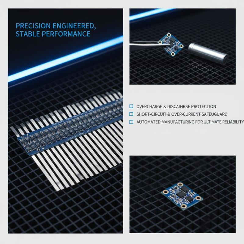 10Pcs 3A Bms Pcm Battery Protection Board For 3.7V 18650 Li-Ion Lithium Battery W/ Solder Be Jb Over Current Protection Function
