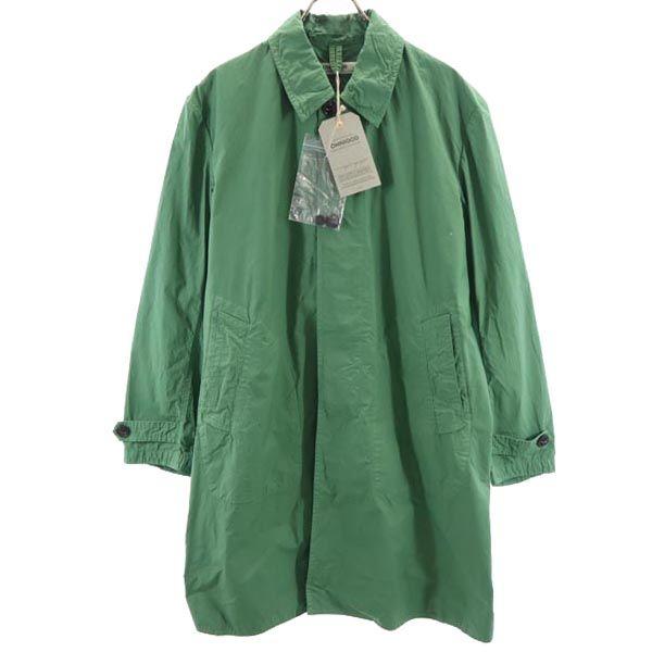 unused OMNIGOD cotton Long coat 4 green Men's Used
