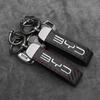 Carbon Fiber Car Keychain for BYD Seal Atto 3 Song Plus Max Dolphin Scratch Resistant PU Leather Keyring  Styling  Accessories