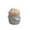 New Vulgar Resin Sculpture Funny Boy Girl Pinching Nose Statue Bathroom Decor Couple Gift