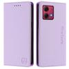 For Motorola Moto G84 5G Leather Case RINACASIS RC01 Phone Cover with RFID Blocking Wallet Stand