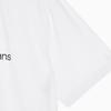 Calvin Klein Letter Print Crew Neck Short Sleeve T-Shirt Women Tops White J218909-YAF
