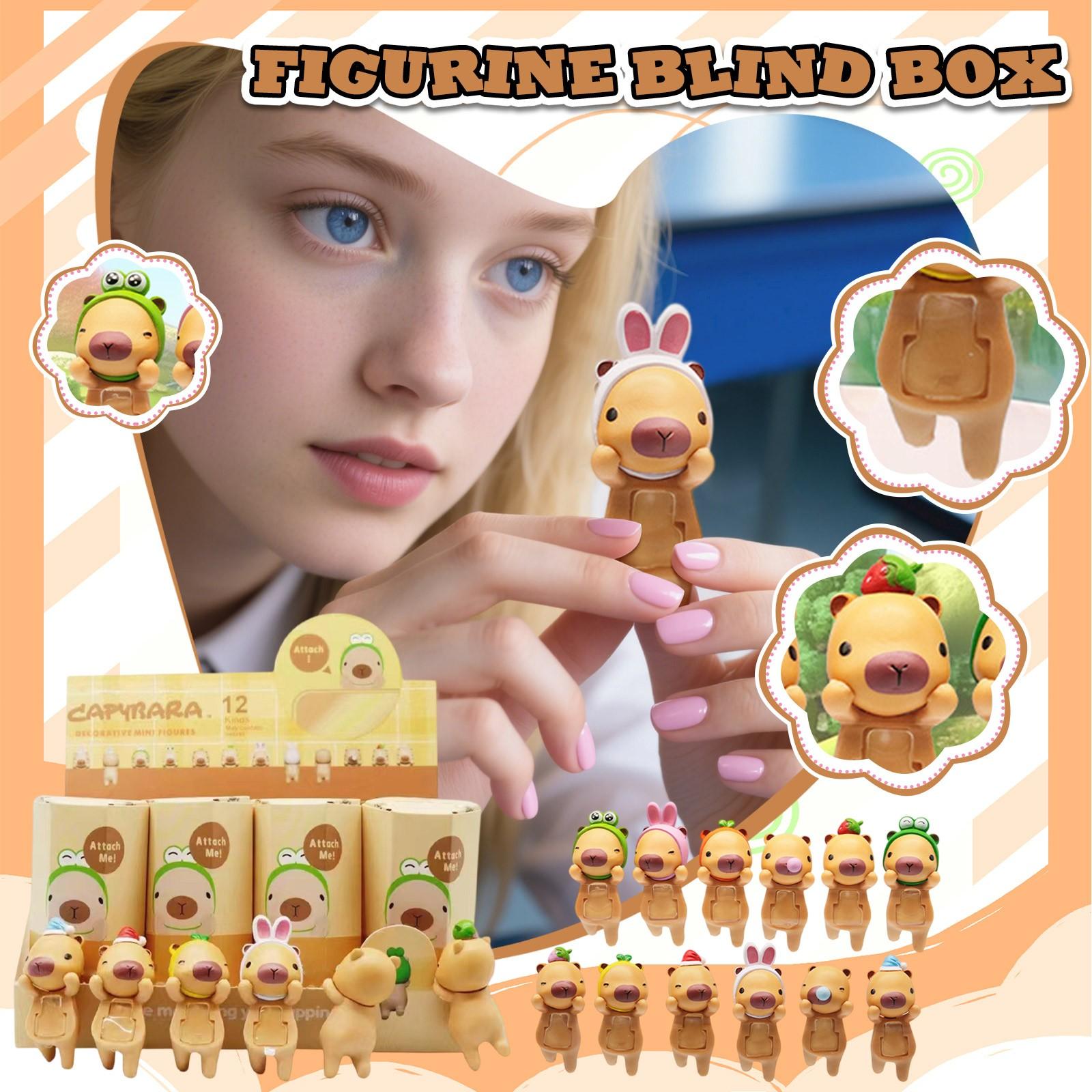 

Surprise Gift Cute Ornaments, Mobile Phone Decorations, 12 Dolls Fashion Dolls, Figure Decorations (12 Pieces) One Size белый