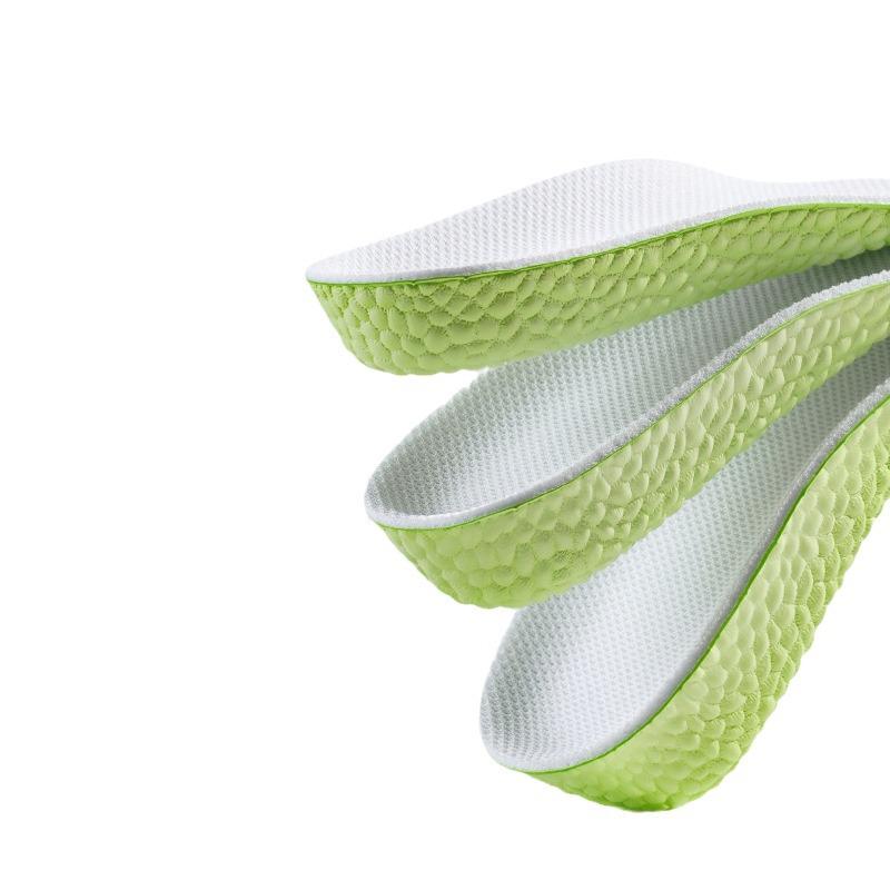 Popcorn Unsichtbare Höhenerhöhende Einlegesohlen: Rutschfeste, bequeme, atmungsaktive Halbfußpolster für Männer und Frauen.