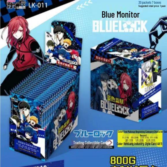 Leka Blue Lock High-Value Trading Card Pack: Rare Itoshi Sae & Bachira Meguru Cards