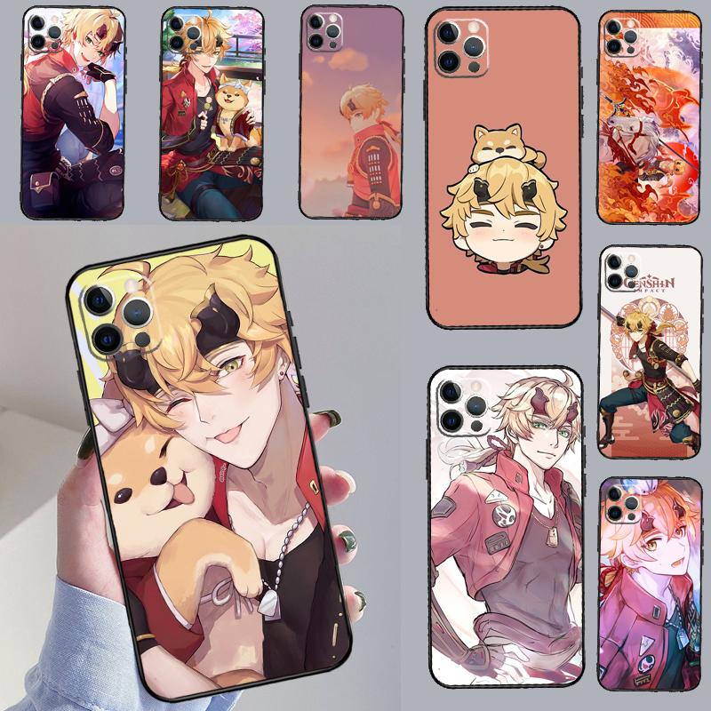 Genshin Impact ThoMa Phone Case For Samsung Galaxy S24 Ultra S20 S21 S22 S23 S25 S9 S10 Plus S25 FE Cover Shell