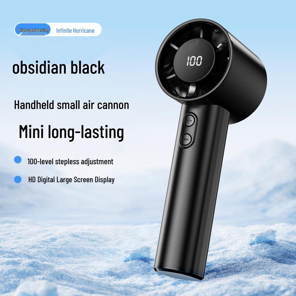Portable Mini Turbo Fan: Compact, Powerful Handheld for Home, Office, Outdoor Use