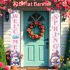 Chinese Spring Festival Banner - Traditional Couplet Porch Decor - Porch Hanging Door Decor (7848)