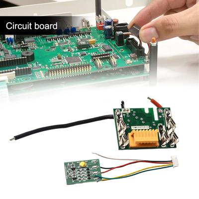 Protection Circuit Board for 18V Lithium Battery Compatible with BL1830 BL1840 BL1850 Prevents Overcurrent Overheat Issues