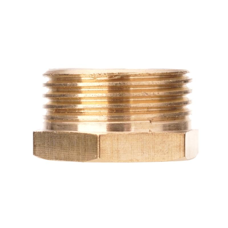 6 Pezzi Riduttore da 3/4 a 1/2 Adattatore Boccola Filettata in Ottone Raccordo Tubo di Ricambio