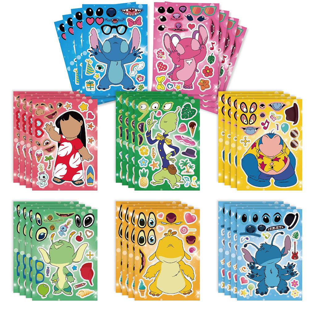 Lilo Stitch Kids Birthday Party Favors Gifts Slap Bracelets Stamps Reusable Straws Keychains Gift Bag Pinata Filler Baby Shower