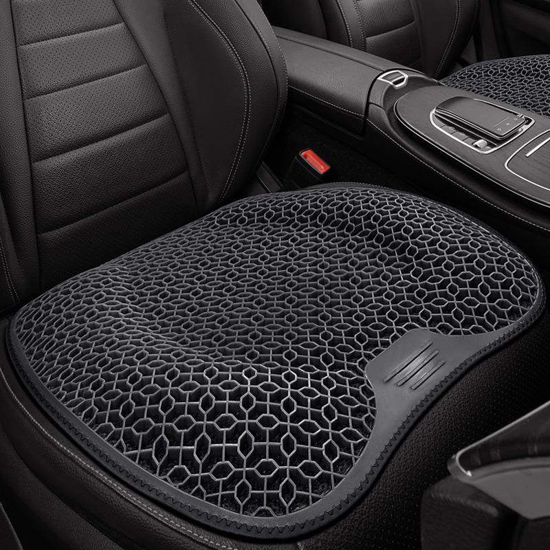 Gel Cushion Breathable, Soft And Easy To Clean Provides Comfortable Support Elastic Gel Car Seat Cushion